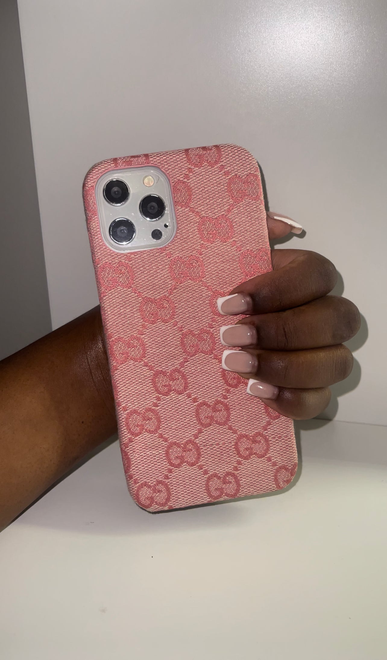 Pink Cloth Phone Case